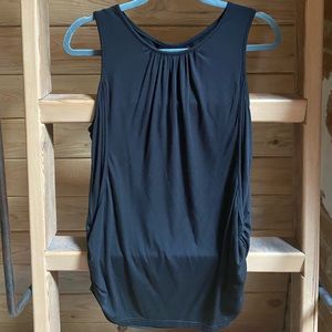 Ekouaer medium black maternity breastfeeding nursing sleeveless tank top